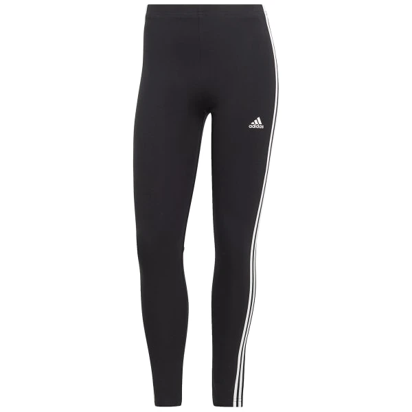 ADIDAS Women's Essentials 3-Stripes High-Waist Leggings 3 ADIDAS Women's Essentials 3-Stripes High-Waist Leggings