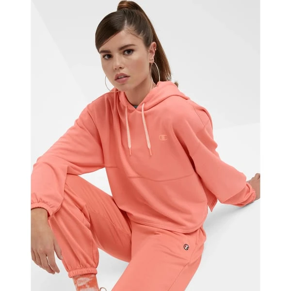 CHAMPION Women's Soft Touch Sweats Hoodie 7 CHAMPION Women's Soft Touch Sweats Hoodie - Image 5