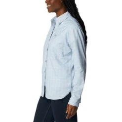 COLUMBIA Women's Silver Ridge Utility Long-Sleeve Shirt -Active Luxe Shop 2085708 570 alt2