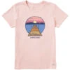 LIFE IS GOOD Women's Dock Dog Sunset Crusher Short-Sleeve Tee -Active Luxe Shop 2086108 608 main