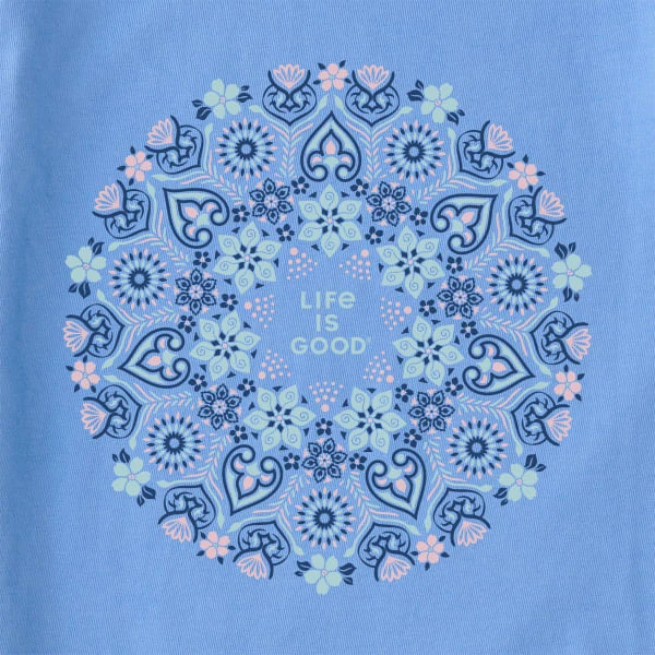 LIFE IS GOOD Women's Wildflower Mandala Crusher Tee 4 LIFE IS GOOD Women's Wildflower Mandala Crusher Tee - Image 2