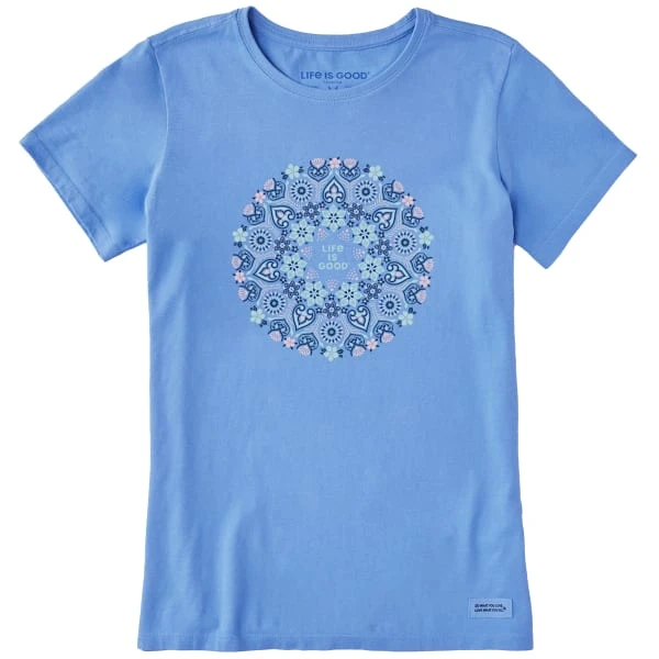 LIFE IS GOOD Women's Wildflower Mandala Crusher Tee 3 LIFE IS GOOD Women's Wildflower Mandala Crusher Tee