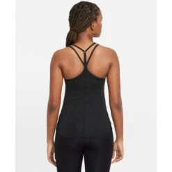 NIKE Women's Dri-FIT One Elastika Standard Fit Tank -Active Luxe Shop 2086304 001 alt1