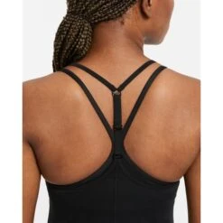 NIKE Women's Dri-FIT One Elastika Standard Fit Tank -Active Luxe Shop 2086304 001 alt3