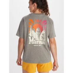 MARMOT Women's Sunshine Short-Sleeve Tee 5 MARMOT Women's Sunshine Short-Sleeve Tee -Active Luxe Shop 2086402 003 alt1