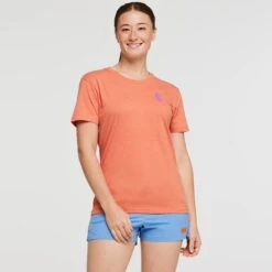 COTOPAXI Women's Happy Day Organic Short-Sleeve Tee -Active Luxe Shop 2088336 802 alt2