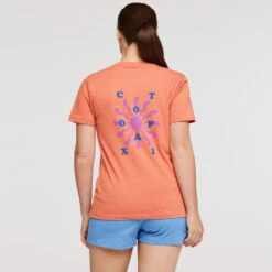 COTOPAXI Women's Happy Day Organic Short-Sleeve Tee -Active Luxe Shop 2088336 802 alt3