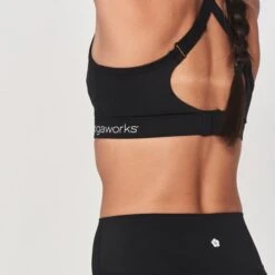 YOGAWORKS Women's Julie High Impact Contour Sports Bra -Active Luxe Shop 2088383 001 alt4