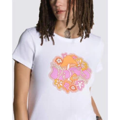 VANS Juniors' Resort To Nature Mini Short-Sleeve Tee -Active Luxe Shop 2089355 101 alt2