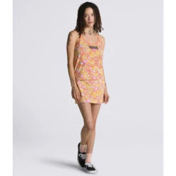 VANS Juniors' Resort Floral Halter Tank Top 11 VANS Juniors' Resort Floral Halter Tank Top -Active Luxe Shop 2089361 905 alt3
