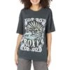 ROXY Juniors' Mosh Pitted Short-Sleeve Graphic Tee -Active Luxe Shop 2089408 003 main