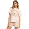 ROXY Juniors' Moonlight Sunset A Oversized Boyfriend Short-Sleeve Tee -Active Luxe Shop 2089413 807 main