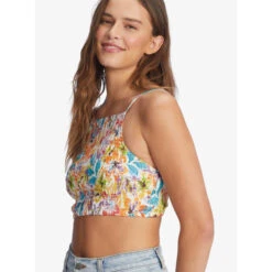 ROXY Juniors' Live Free Strappy Tank -Active Luxe Shop 2089428 407 alt3